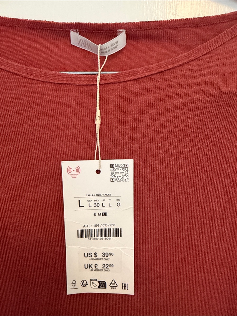 Women’s Rust Tee Zara Dress NWT - Picture 2 of 4